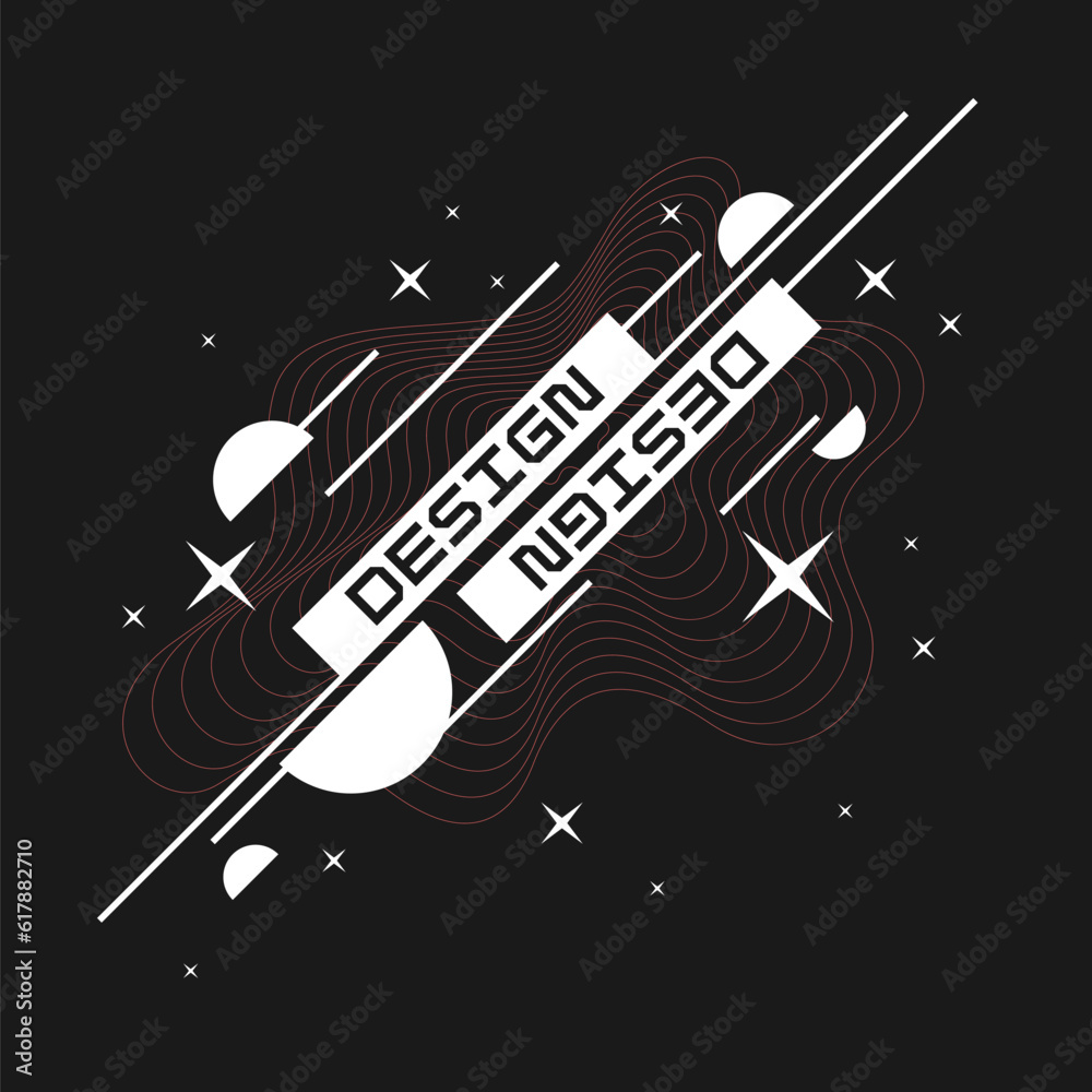 Poster abstract background with simple elements. an image with a composition of geometric elements and shap