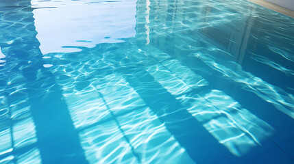 Obraz premium Underwater picture of a swimming pool