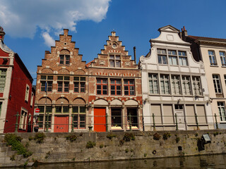 Die Altstadt von Gent in  Belgien