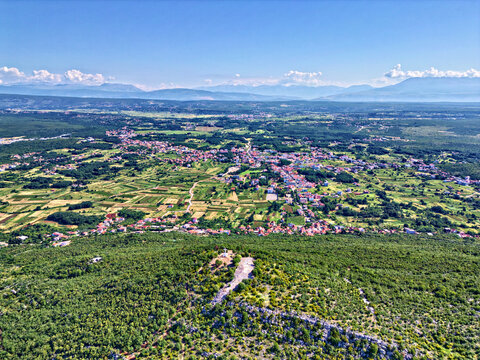 G&oacute;ra križevac medjugorie w bośni i hercegowinie