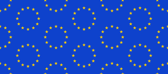 eu - europe union flag. vector illustration © dmutrojarmolinua