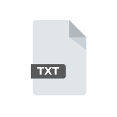 txt file vector icon