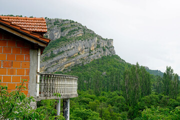 scenic gree nlandscape in krka