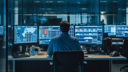 Emergency Dispatch: Police Officer's Role in a Monitor-Equipped 911 Call Center, Generative AI