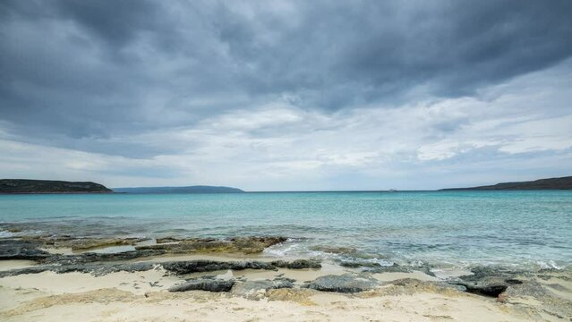 simos beach in Elafonisos greece