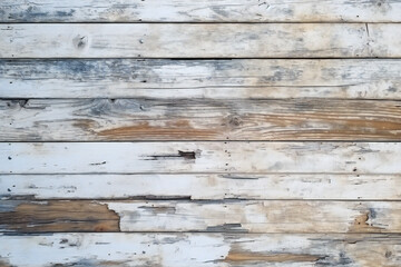 Obraz na płótnie Canvas wood texture, old wood board pattern, white background Generative AI