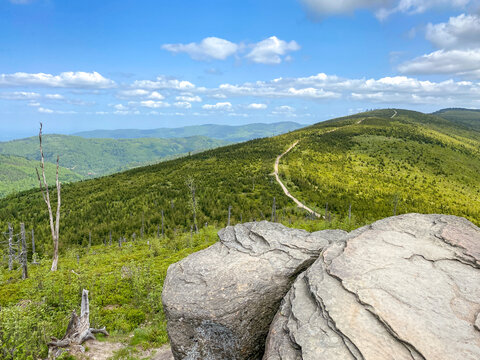 Malinowska Skała Silesian Beskids Szczyrk Poland