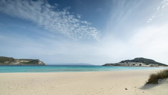 simos beach in Elafonisos greece