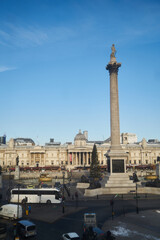 Fototapeta na wymiar Trafalgar Square view 