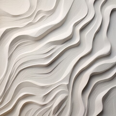 Fototapeta premium Abstract Sculpture Paste Clay Art