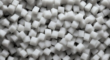 random sugar cubes. ai generation