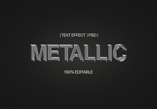 Metallic Text Effect