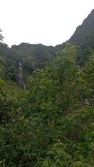 Kolapathana Ella waterfall in Mandaramnuwara Srilanka