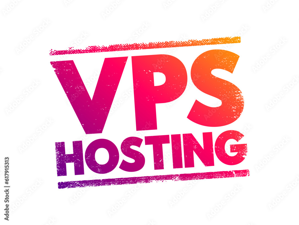 Poster vps hosting - service that uses virtualization technology to provide you with dedicated resources on