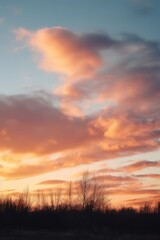 Fototapeta premium rays of sun shining through clouds. AI Generated