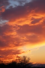 the sun rays shining against the looming clouds, sun rays coming down through a cloudy sky. AI Generated