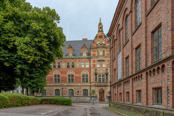 Fototapeta na wymiar The IIIEE Institute building in Lund, Sweden