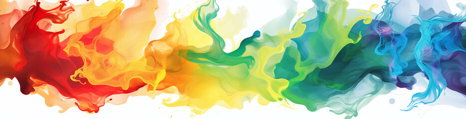 Fototapeta na wymiar abstract colorful background with smoke. Generative AI