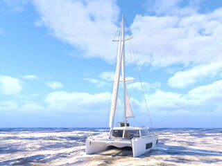 Naklejka premium ヨット