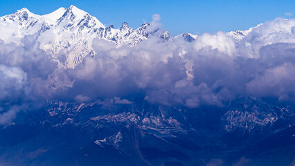 Obraz premium winter mountain landscape