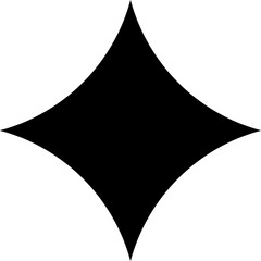 Black Diamond Shape