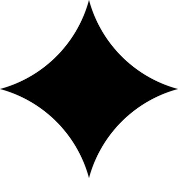 Black Diamond Shape