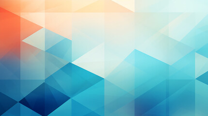 fundo retrô de verão azul abstrato geométrico