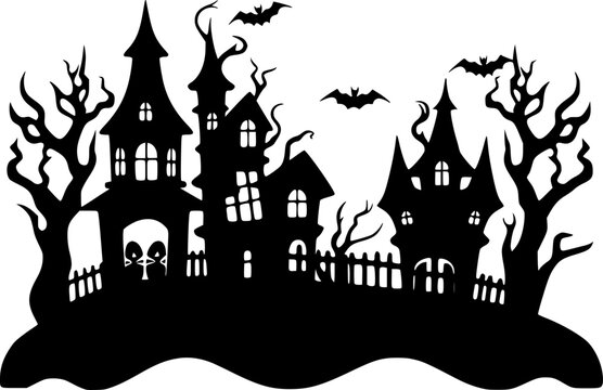 Haunted House Vector
