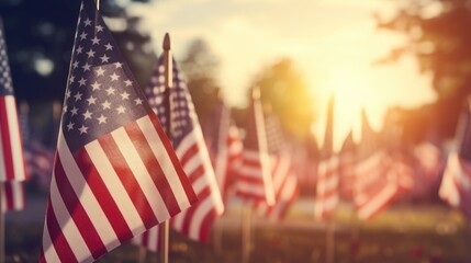 Flag ceremony commemorating 9/11 and other national memorial days in the United States.