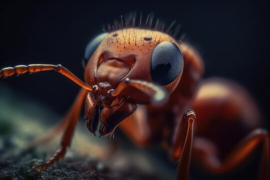 The Gaze of an Ant: Captivating Macro Photography of Minute Details