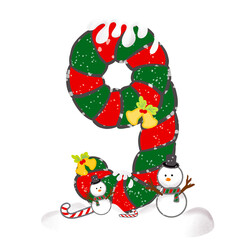 christmas letter a nine