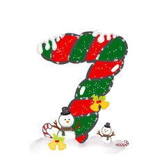 santa claus with reindeer