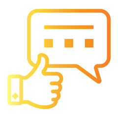 positive review icon