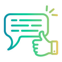 positive review icon