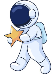 Astronaut Cute Character