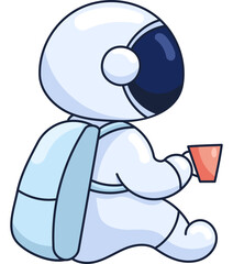 Astronaut Cute Character