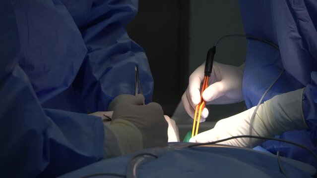 Surgery and Bipolar Forceps performed in the hospitals