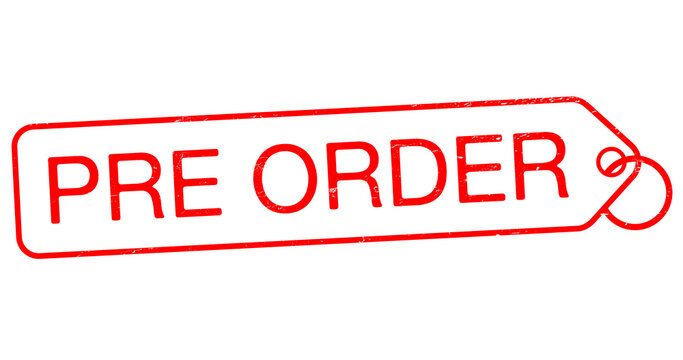 pre order stickers illustration