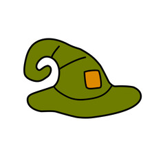 Halloween hat illustration