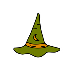 Halloween hat illustration