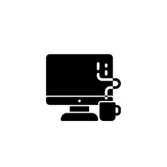 Finding the Perfect Balance: Coffee, Computer, Work