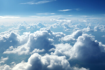 Fototapeta na wymiar upper sky full with clouds