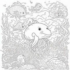 animals coloring book