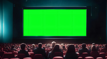 映画鑑賞する人々、シアター｜
people watching movies, theater.Generative AI - obrazy, fototapety, plakaty
