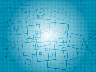 Cyber ​​background material (blue)