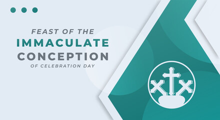 Immaculate Conception Day Celebration Vector Design Illustration for Background, Poster, Banner, Advertising, Greeting Card