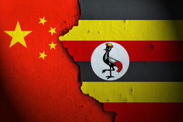 Relations between china and Uganda. China vs Uganda.