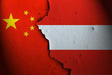 Relations between china and Austria. China vs Austria.