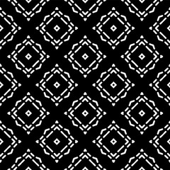 Fototapeta premium Seamless abstract monochrome engraving pattern. Abstract texture for fabric print, card, table cloth, furniture, banner, cover, invitation, decoration, wrapping.