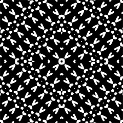 Seamless abstract monochrome engraving pattern. Abstract texture for fabric print, card, table cloth, furniture, banner, cover, invitation, decoration, wrapping.